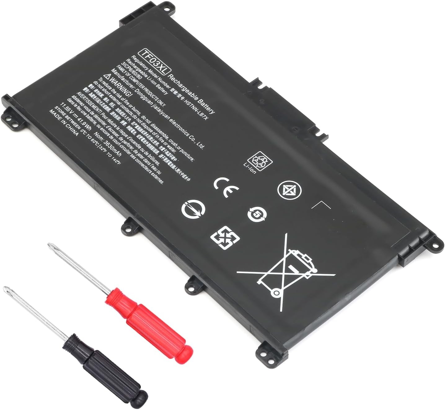 920070 855 TF03XL Battery Compatible for HP Pavilion 15 CC 15 CD 14 BF 15 CD0XX