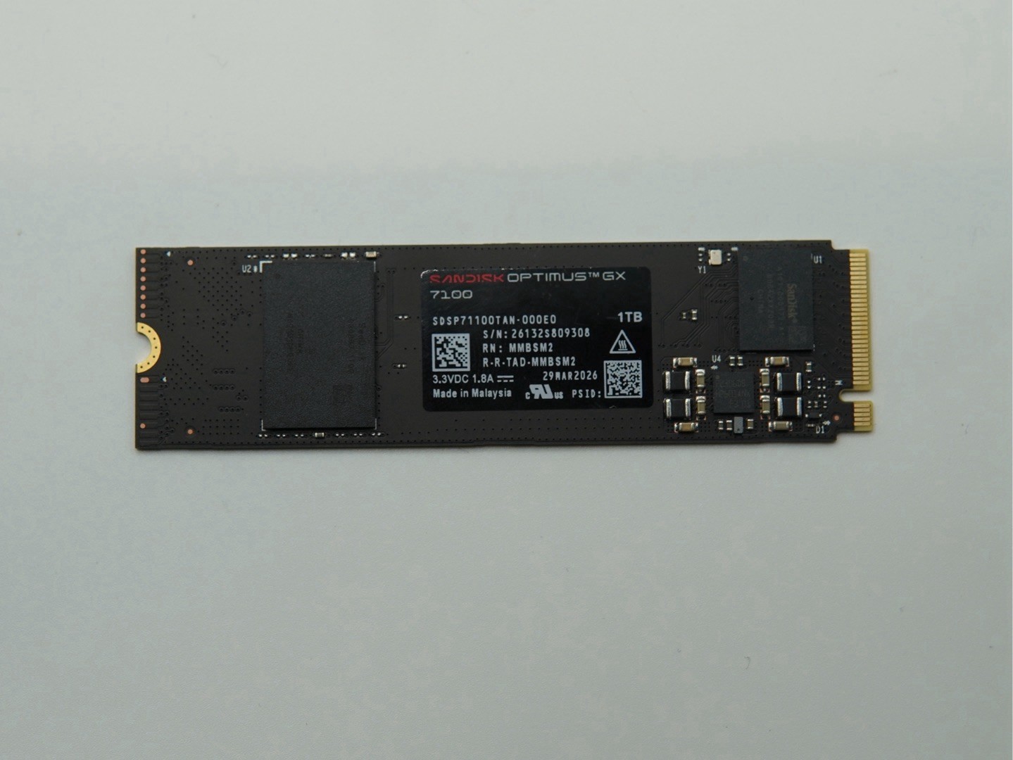 Sandisk Optimus GX 7100 1TB PCIe 4.0 x4 M.2 2280 NVMe SSD NEW…