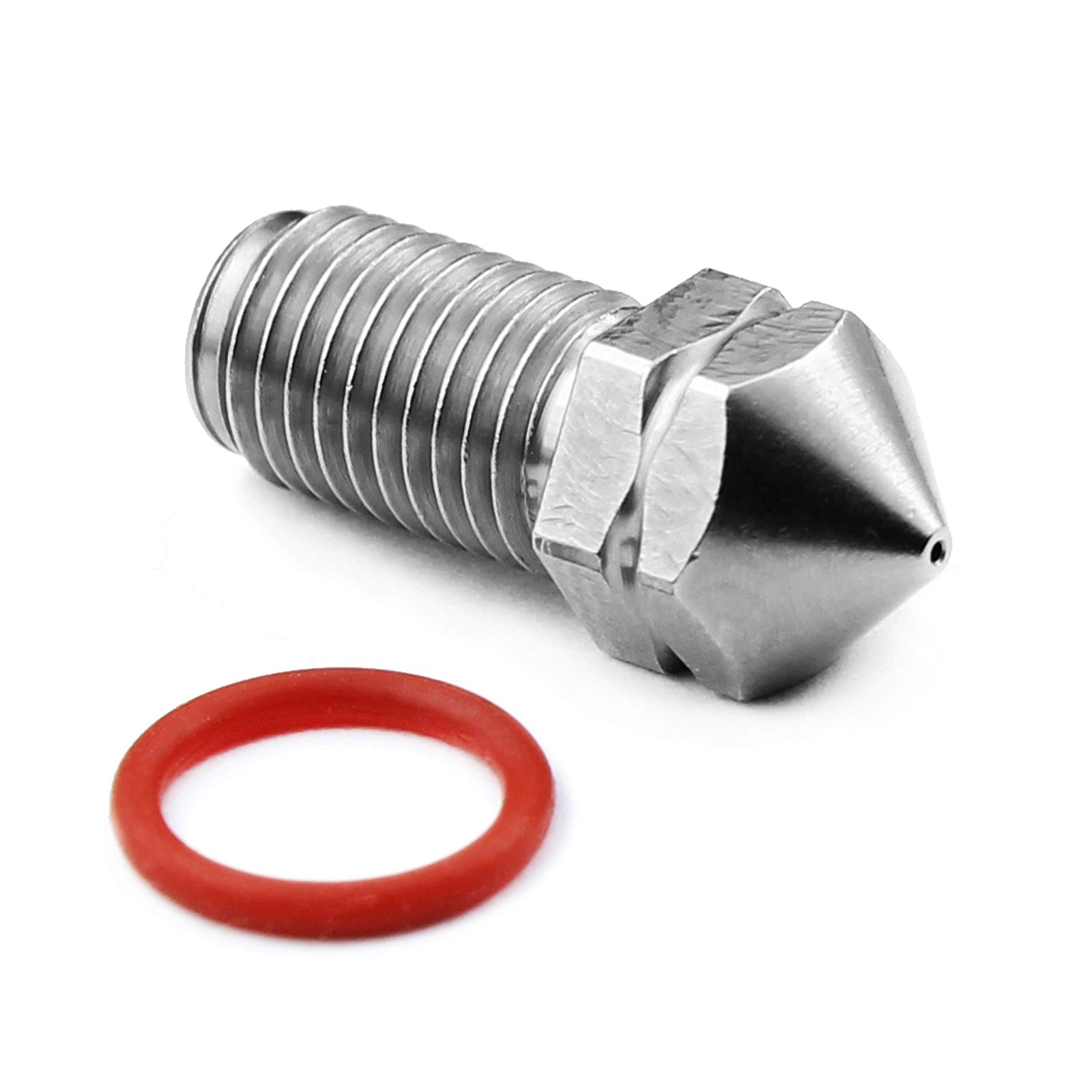 Microswiss Brass Plated Wear Resistant Nozzle For Ultimaker 3 UM3 Fits .4mm