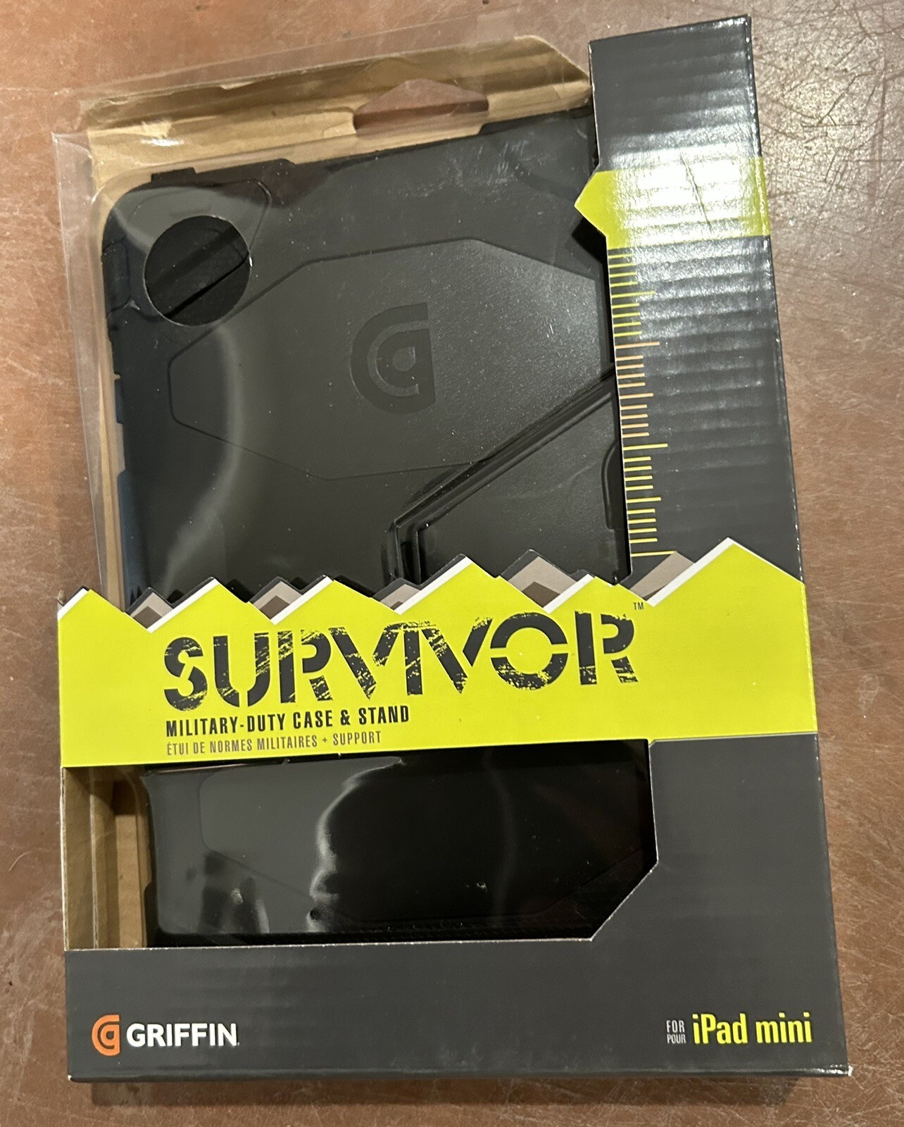 Survivor iPad Case Military Duty Case W/Stand New iPad Mini Black Original
