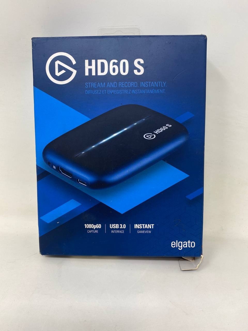 Elgato HD60 S Game Capture Card - Black (1GC109901004) Open Box