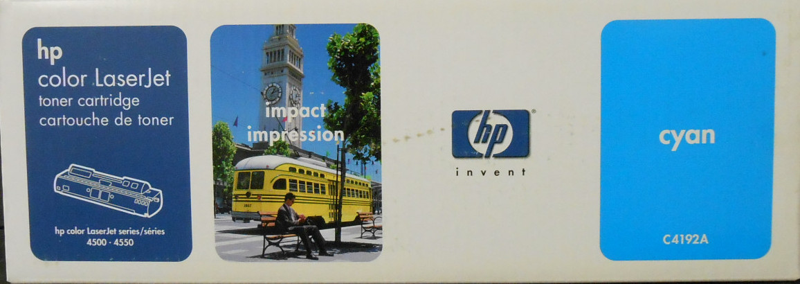 HP INVENT C4192A COLOR LASER JET (CYAN)