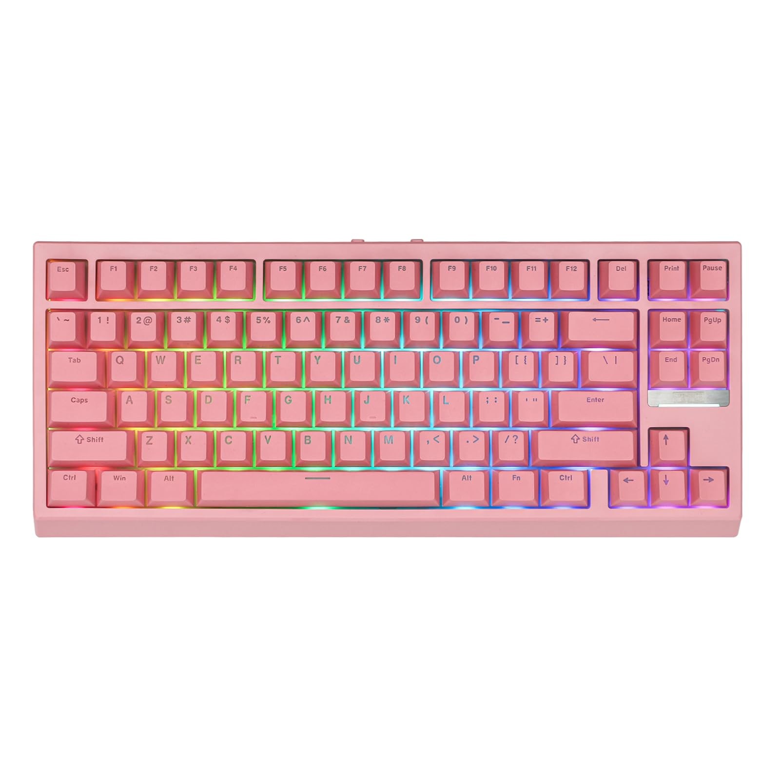 EPOMAKER G84 80% RGB Gaming Mechanical Keyboard with Shine Through Keycaps | ...