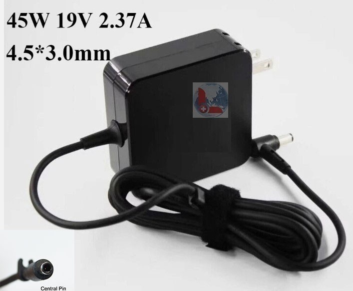 45W 4.5mm US Plug Adapter Charger for ASUS Chromebook Series: CM14 (CM1405)