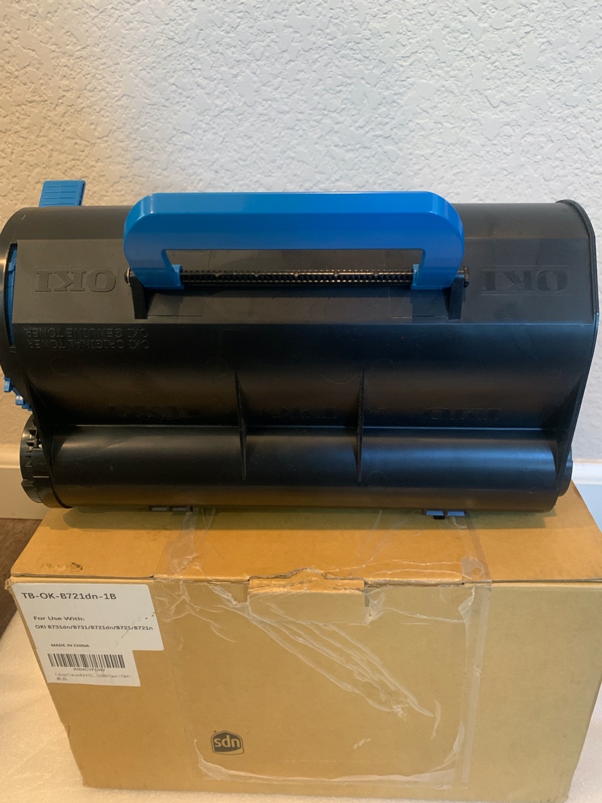 Okidata OKI Genuine Toner Cartridge Black for B721, B731, B721n, B731dn, B721dn