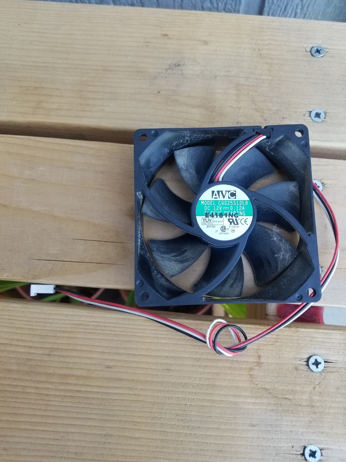 AVC Model C9025S12LB 12V 0.12A