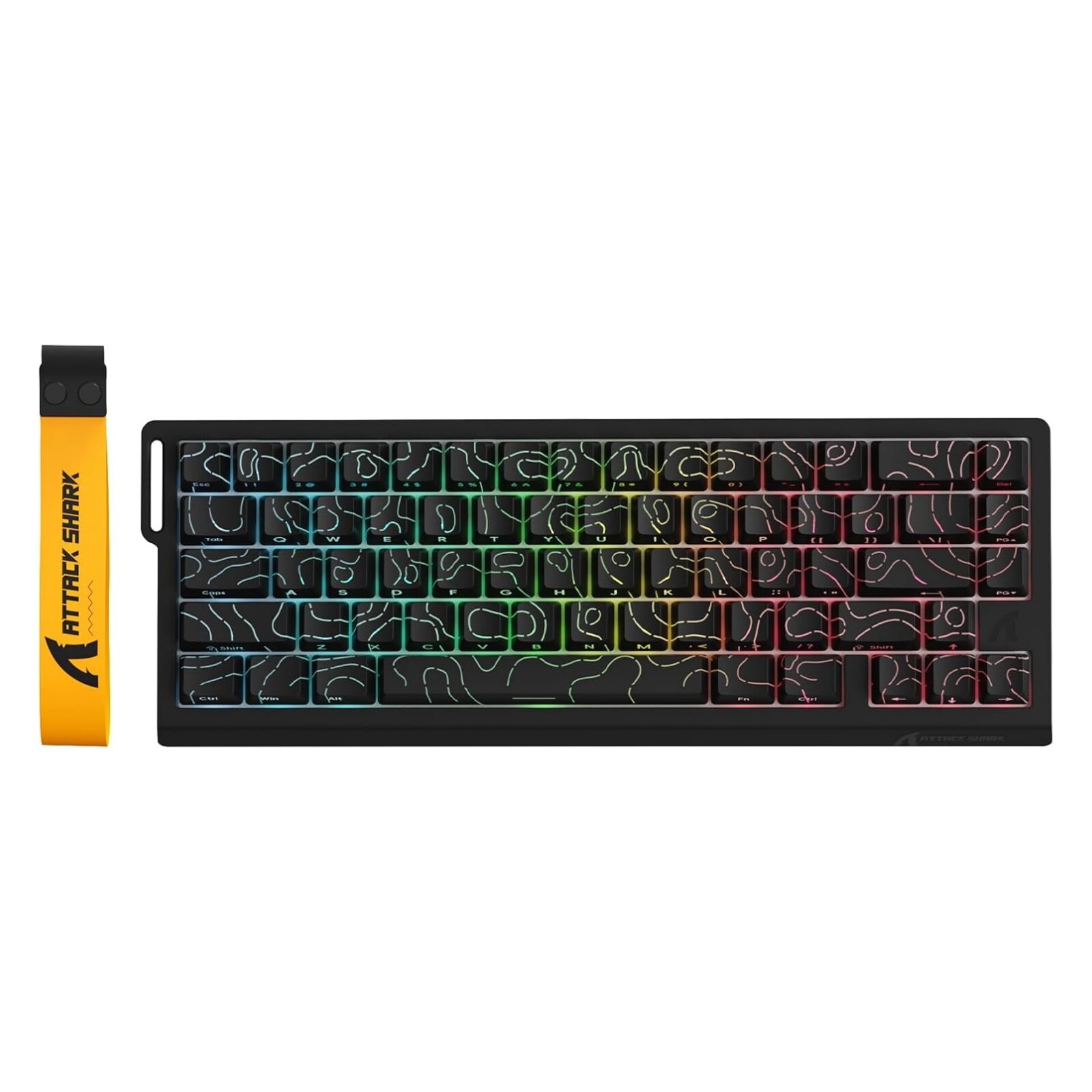 ATTACK SHARK X68 PRO HE Wireless Rapid Trigger Gaming Keyboard 8K Polling Rate