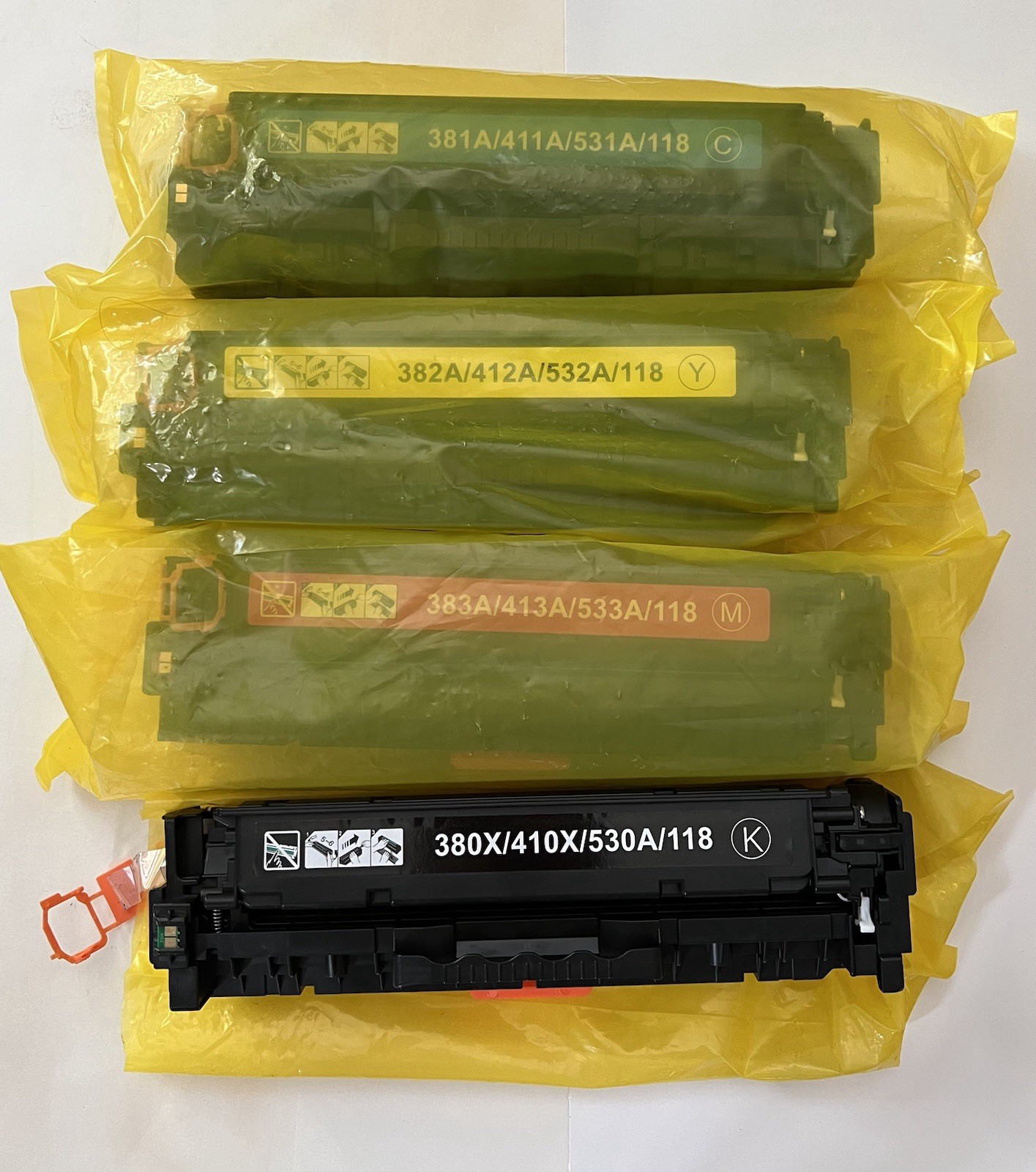 NEW IKONG Brother TN221 TN225 Compatible Toner Cartridge Set