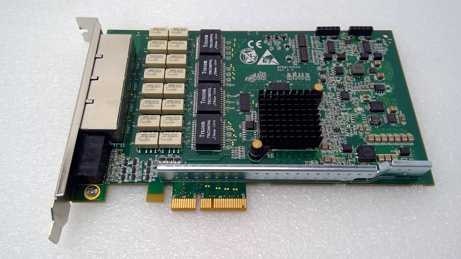 Riverbed 410-00044-01 Quad Port 1GB PCIe Network Adapter