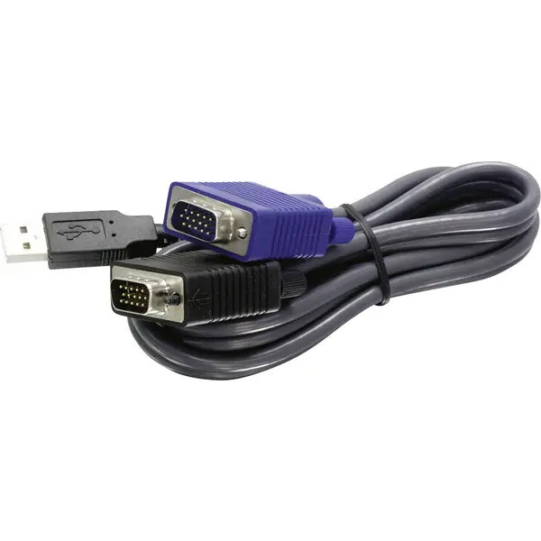 TrendNet TK-CU10 KVM Adapter 3.1m Black