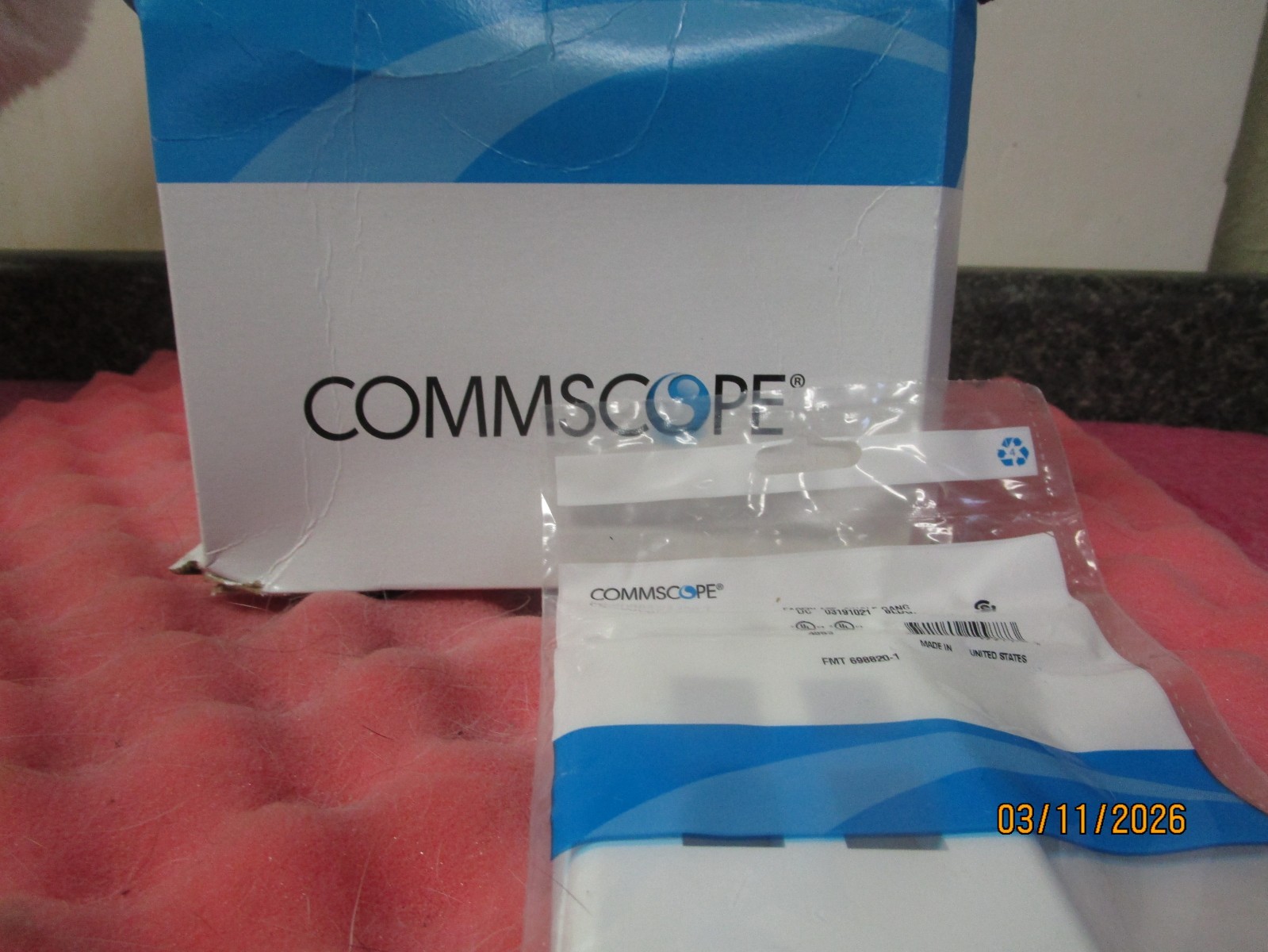 Qty (9) NEW Commscope Uniprise USL600-BLK 760237627
