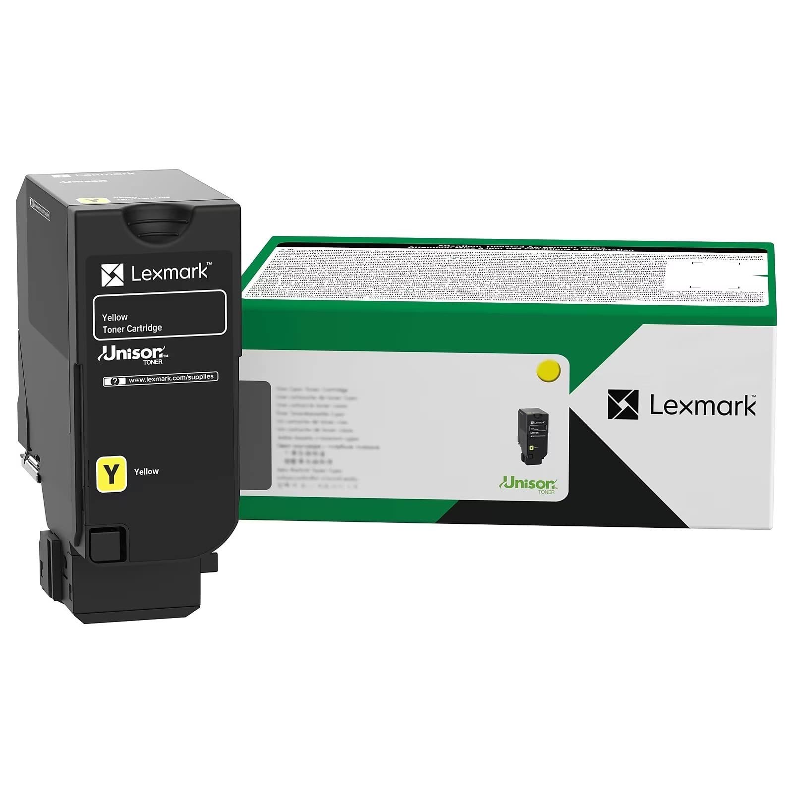 Lexmark Unison Original Laser Toner Cartridge - Yellow Pack (81c1xy0)