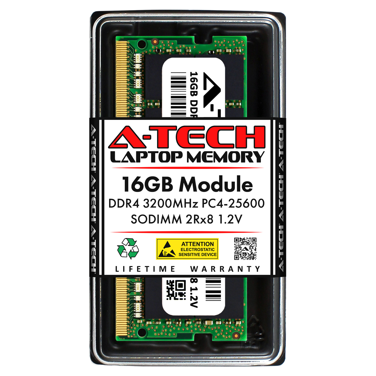 16GB DDR4 PC4-25600 SODIMM Replacement for Kingston KWTHG4-MIE Laptop Memory RAM