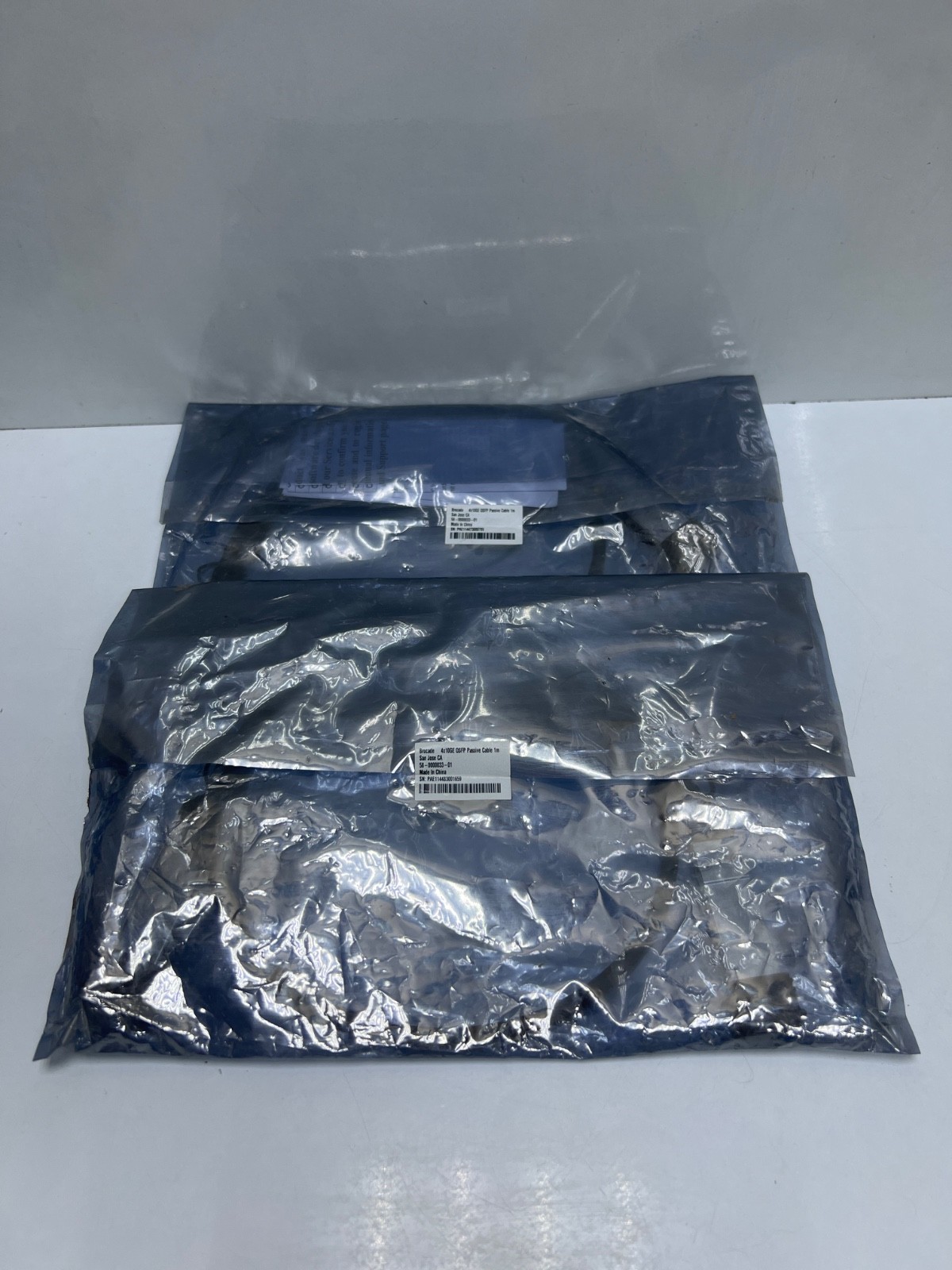 (Lot 2 Pcs) Brocade 58-0000033-01 1m 4x10G QSFP Passive Cable