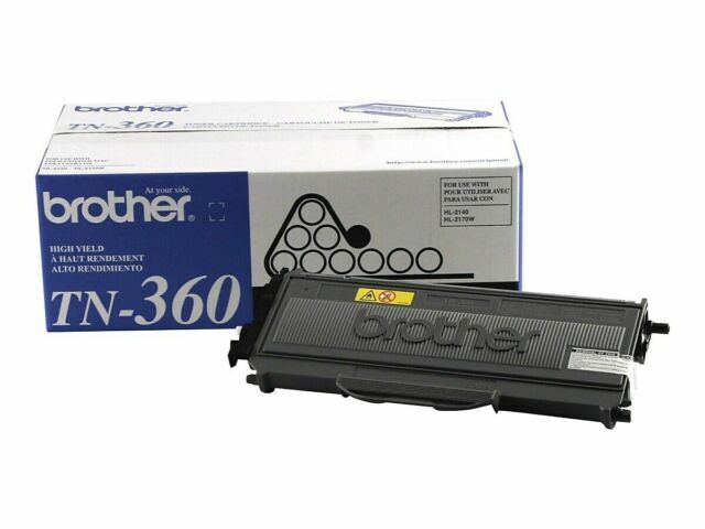 Brother TN-360 High Yield Toner Cartridge - Black