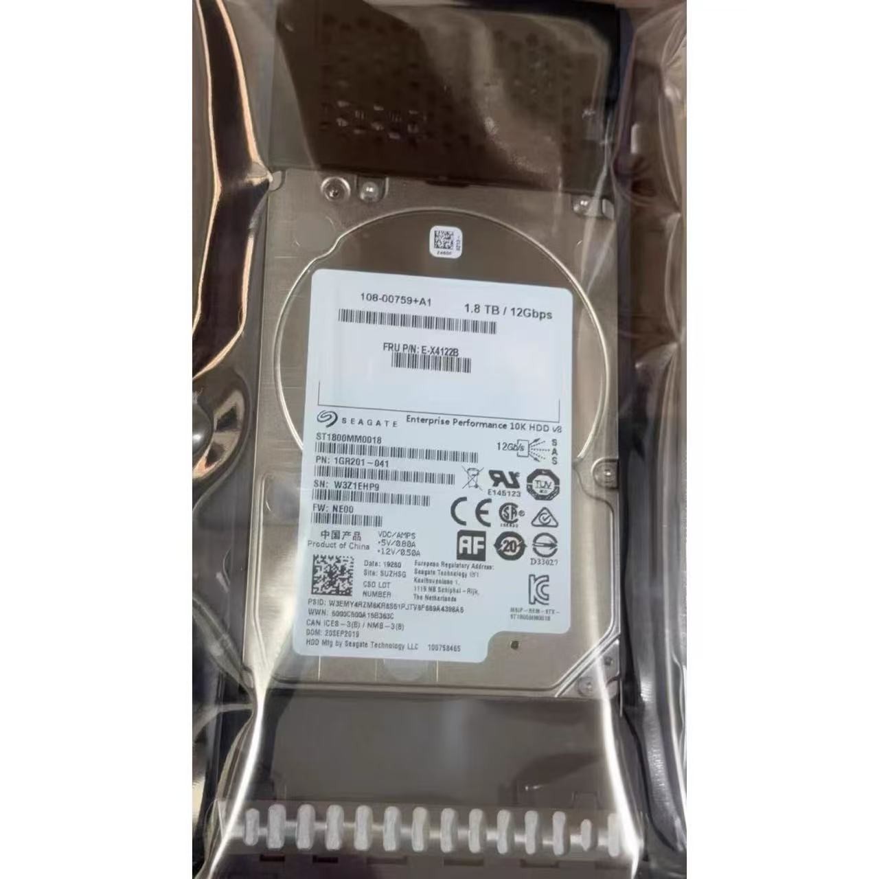 FOR Netapp E-X4122B SAS 1.8TB hard drive E2700 E2624 E2760 E5660 DE224C