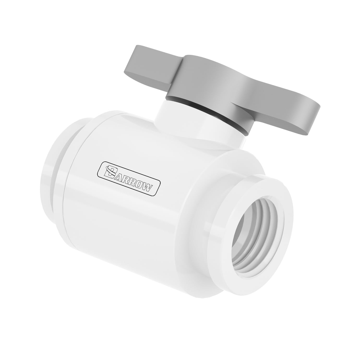 Mini Water Stop Valve, G1/4" Inner Female to Female Water Cooling Valve with ...