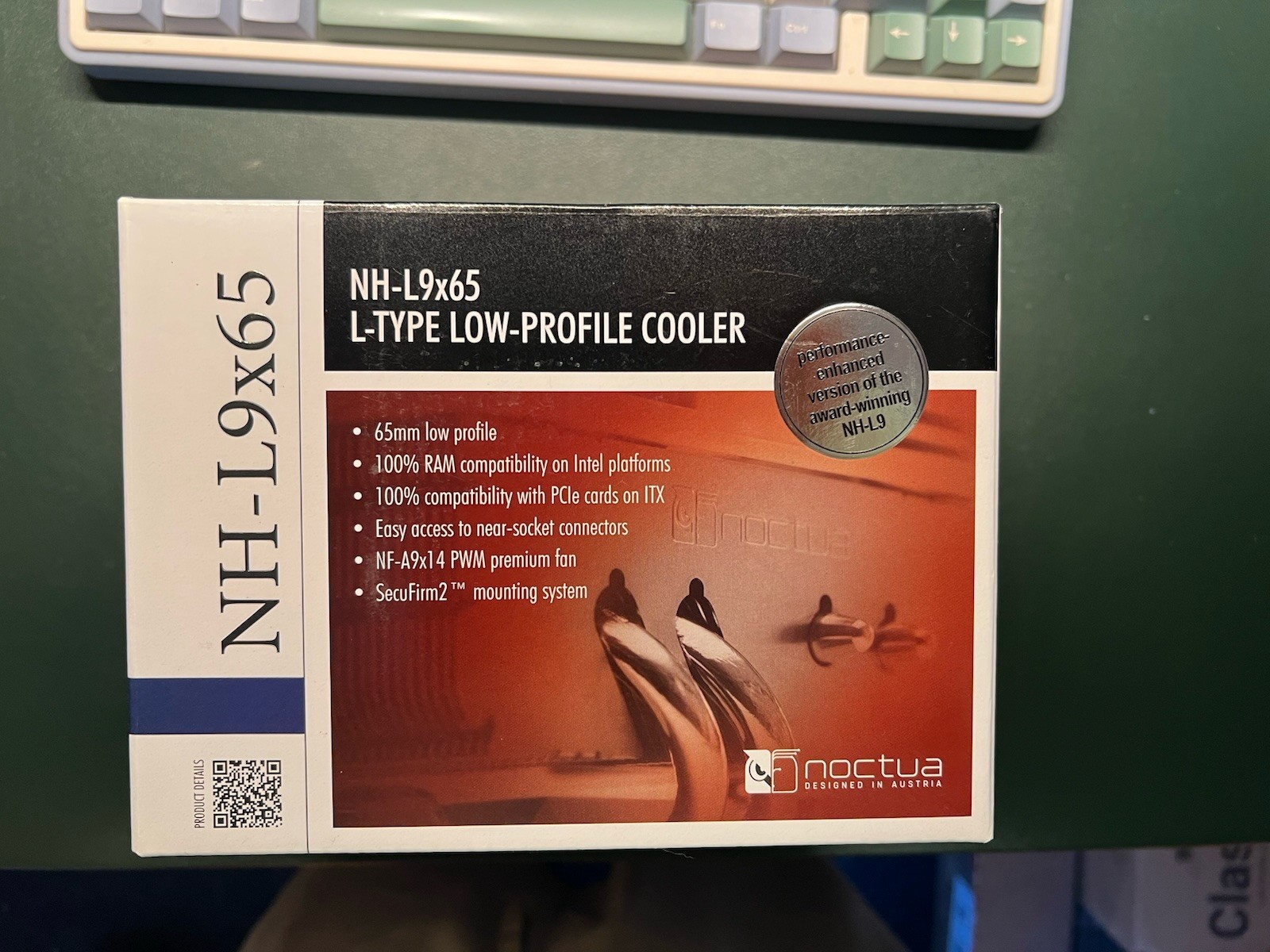 Noctua NH-L9x65, Premium Low-Profile CPU Cooler (65mm, Brown)