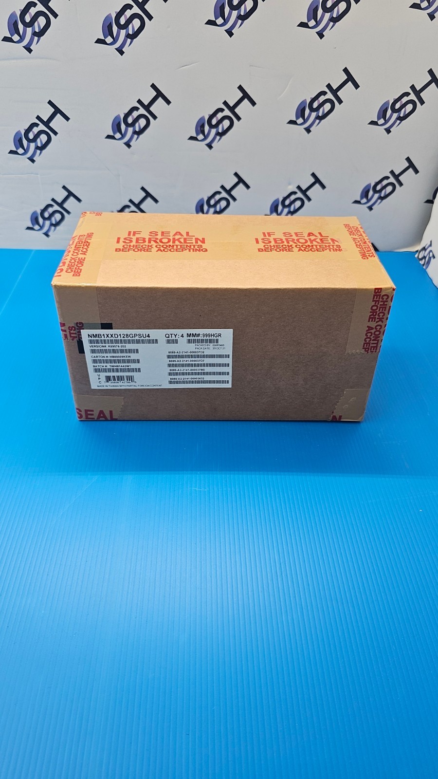 Intel NMB1XXD128GPSU4 Persistent Memory Module Optane 200 128GB DDR-T Qty 4x