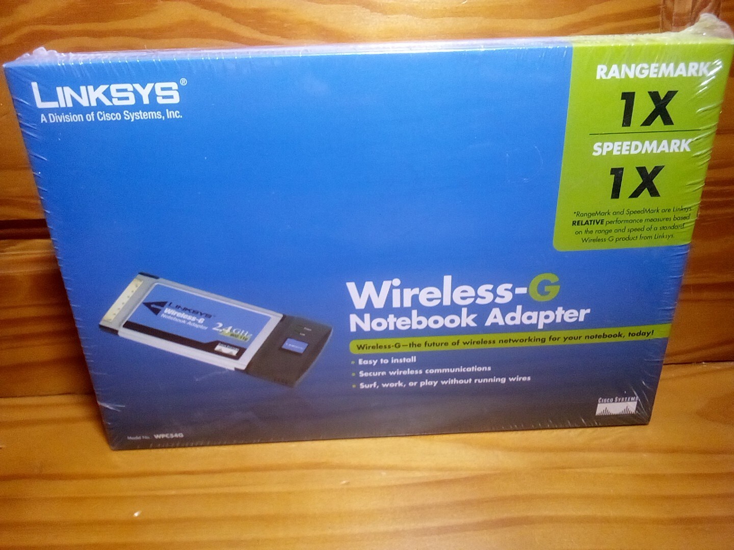 Linksys WPC54G  Wireless Adapter Sealed Fast Shipping