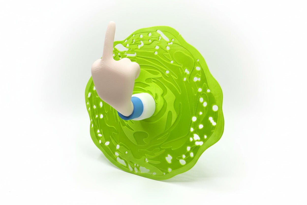 Rick and Morty Wall Art 3D Printed Fan Decor Collectible