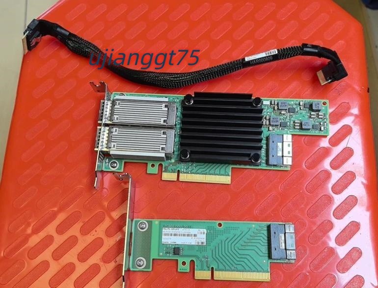 Lenovo Mellanox MCX556M-ECAT-S25 EDR+100GbE 2-Port Ethernet Adapter Card 00FL613