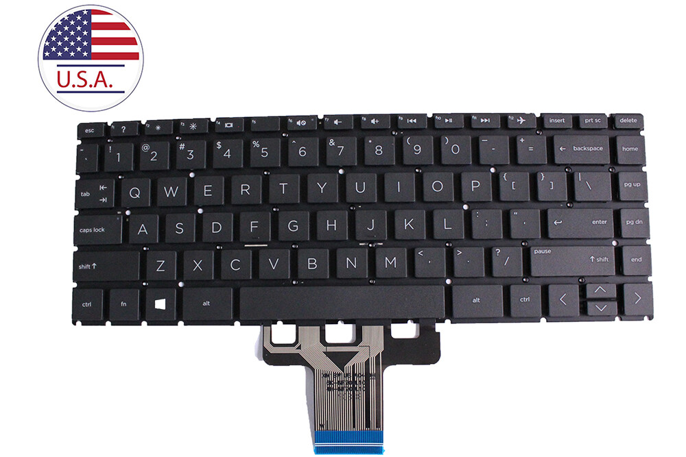New For HP 14-FQ0013DX 14-fq0022od 14-fq0036cl 14-FQ0025OD Laptop Keyboard Black