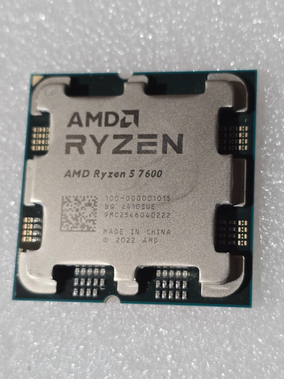 AMD Ryzen 5 7600 AM5 CPU FOR PARTS No POST / No Video As-Is
