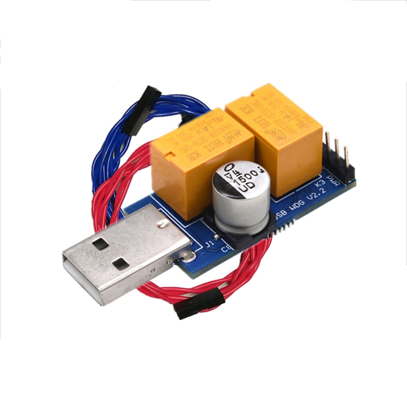 USB Watchdog Control Module Computer Crashes Restart Game Monitoring Server