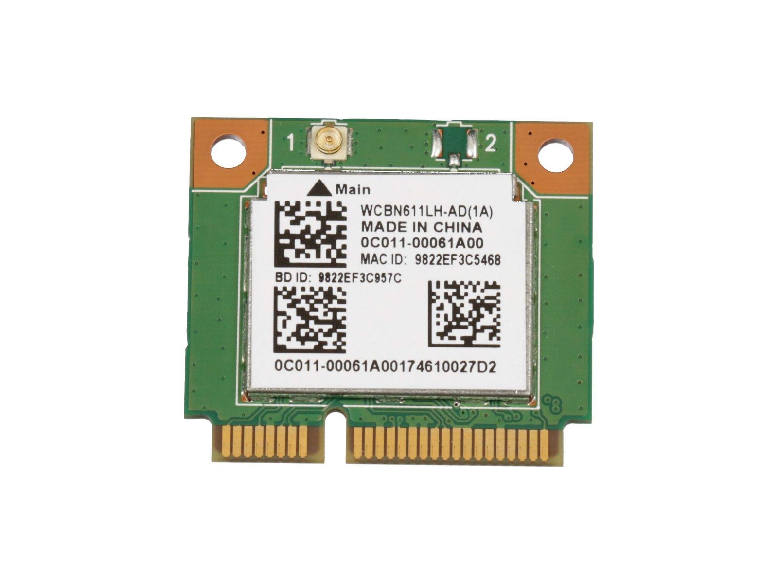ASUS 0C011-00061A00 Wi-Fi Card Laptop E Series E502SA X X441BA X441NA Seri ~D~