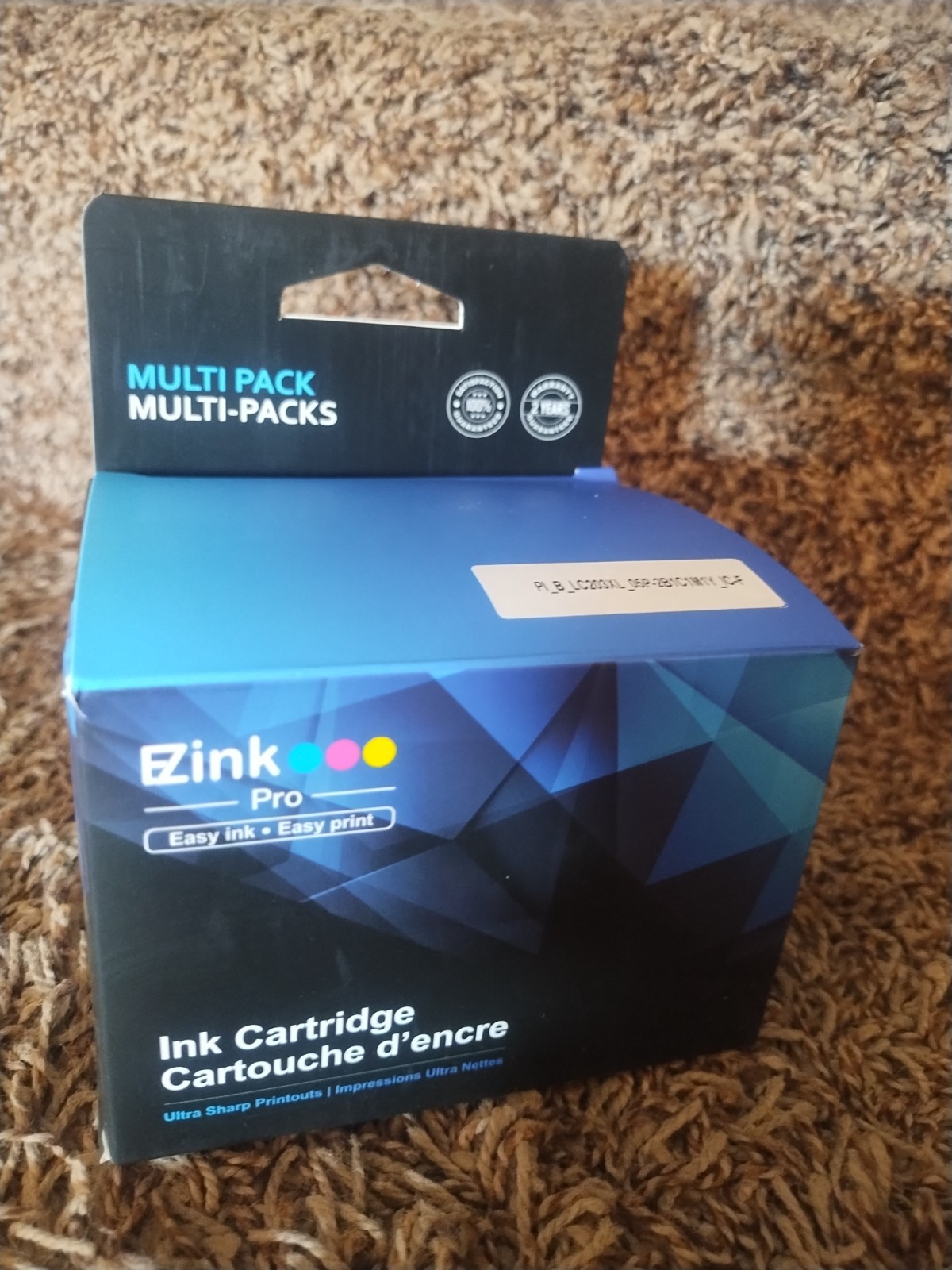 EZInk Pro LC203XL 2Black 1Yellow 1Cyan 1Magenta Ink Cartridges Ink