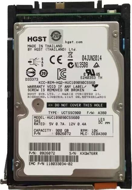 EMC V4-2S10-900 005049206 005049809 005050349 900G 10K 2.5" SAS Hard Drive Disk