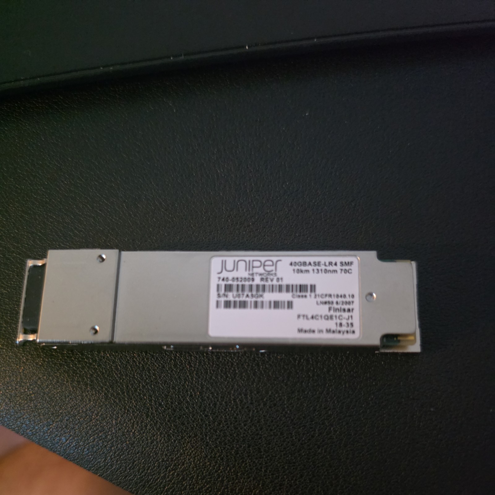 FS Juniper Coded 40Gigabit 40GE QSFP+ LR4 10Km SMF LR 40G DOM QSFPP-40GBASE-LR4