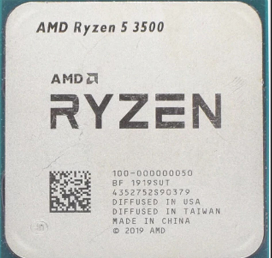 Lot (10 units) of AMD CPU Ryzen 5 3500  3.6GHz Socket AM4