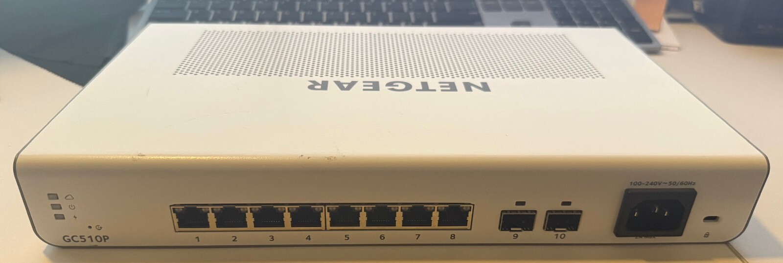 NETGEAR GC510P 8-port Gigabit Ethernet Smart App Managed Pro PoE+ Cloud Switch