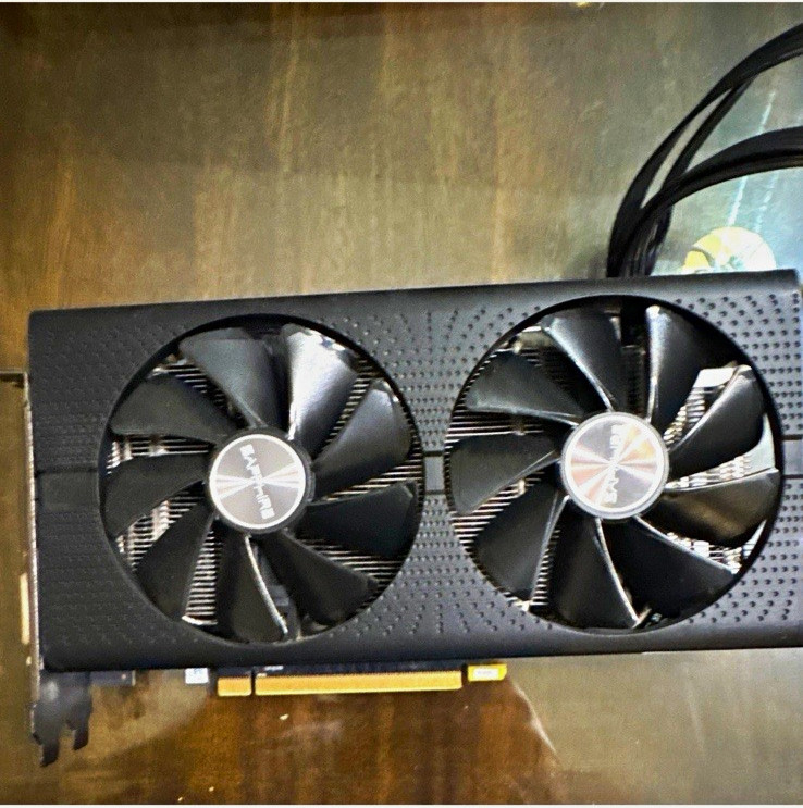 SAPPHIRE AMD Radeon RX 580 8GB GSSR5 Dual Fan PCIe Graphics Card 8-Pin