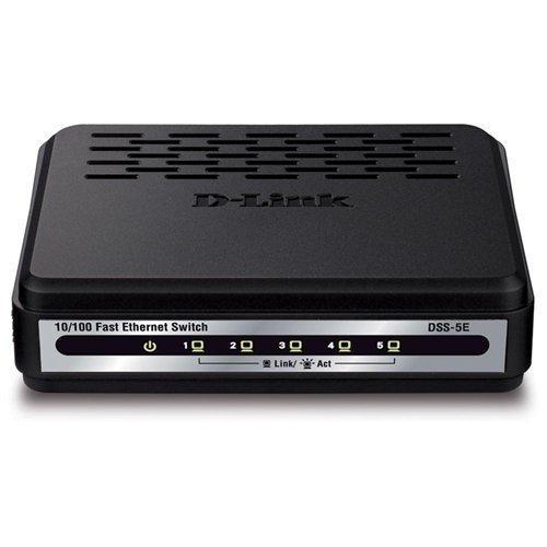 D-Link  (DSS-5E) 5-Ports Plug-in Module Ethernet Switch New & Sealed Box
