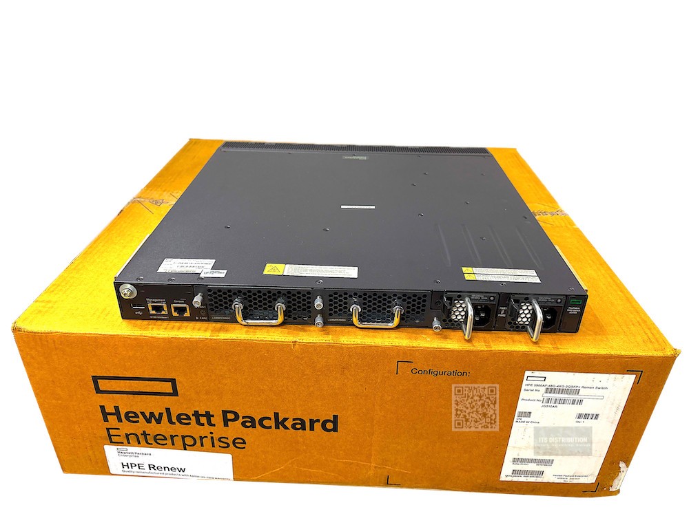 JG510A I DUAL POWER FANS HPE 5900AF-48G4XG-2QSFP+ Switch 0235A0XC RENEW OPEN BOX