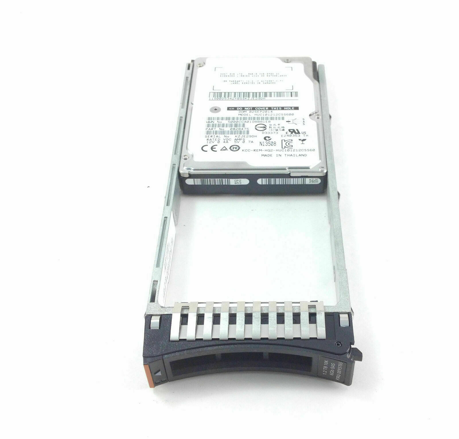 IBM 00Y5765 00AK204 1.2TB SAS 10K 6Gb/s 2.5'' AC62 Storewize V5000 Hard Drive