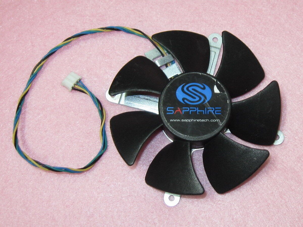 Cooler Fan For Sapphire HD5870 AD0912UB-U7BGL 85mm 4Pin 0.45A Graphics Card