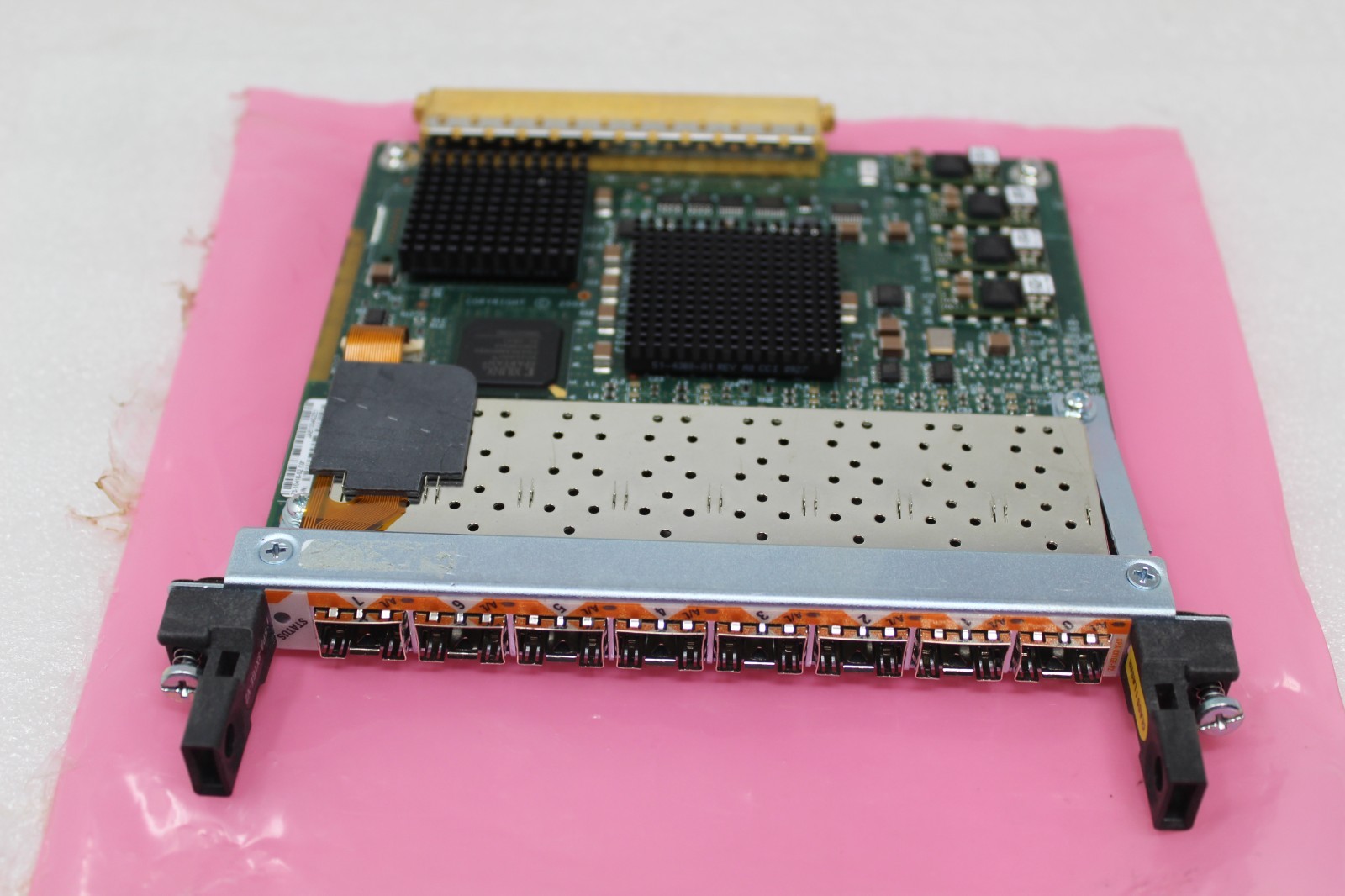 Cisco SPA-8X1GE-V2 V02 8-Port SPA Ethernet Shared Port Adapter / 68-2613-02 -VGC