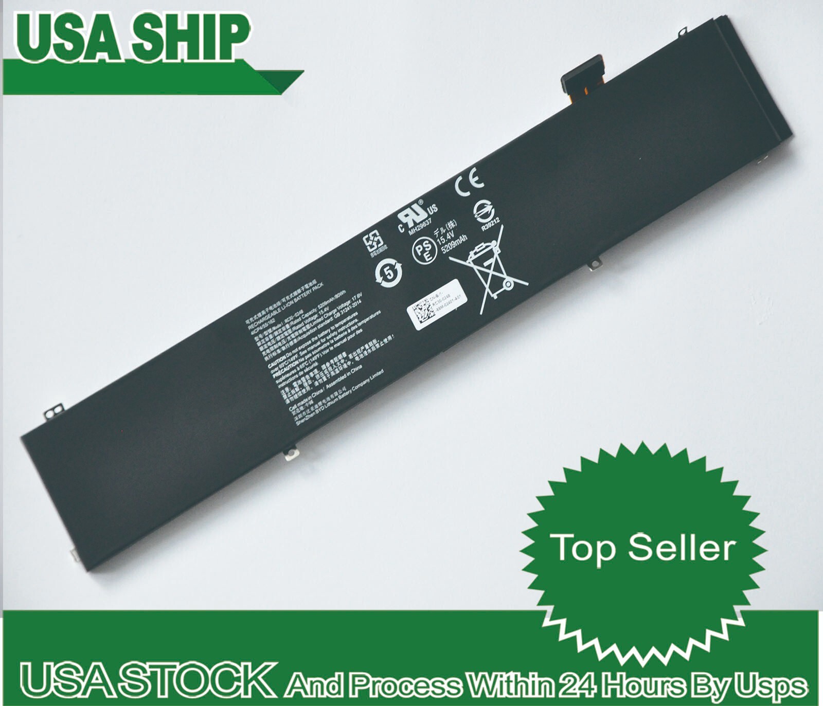 USA New OEM RC30-0248 RZ09-02385 Battery For Razer Blade 15 Advanced 2018 2019