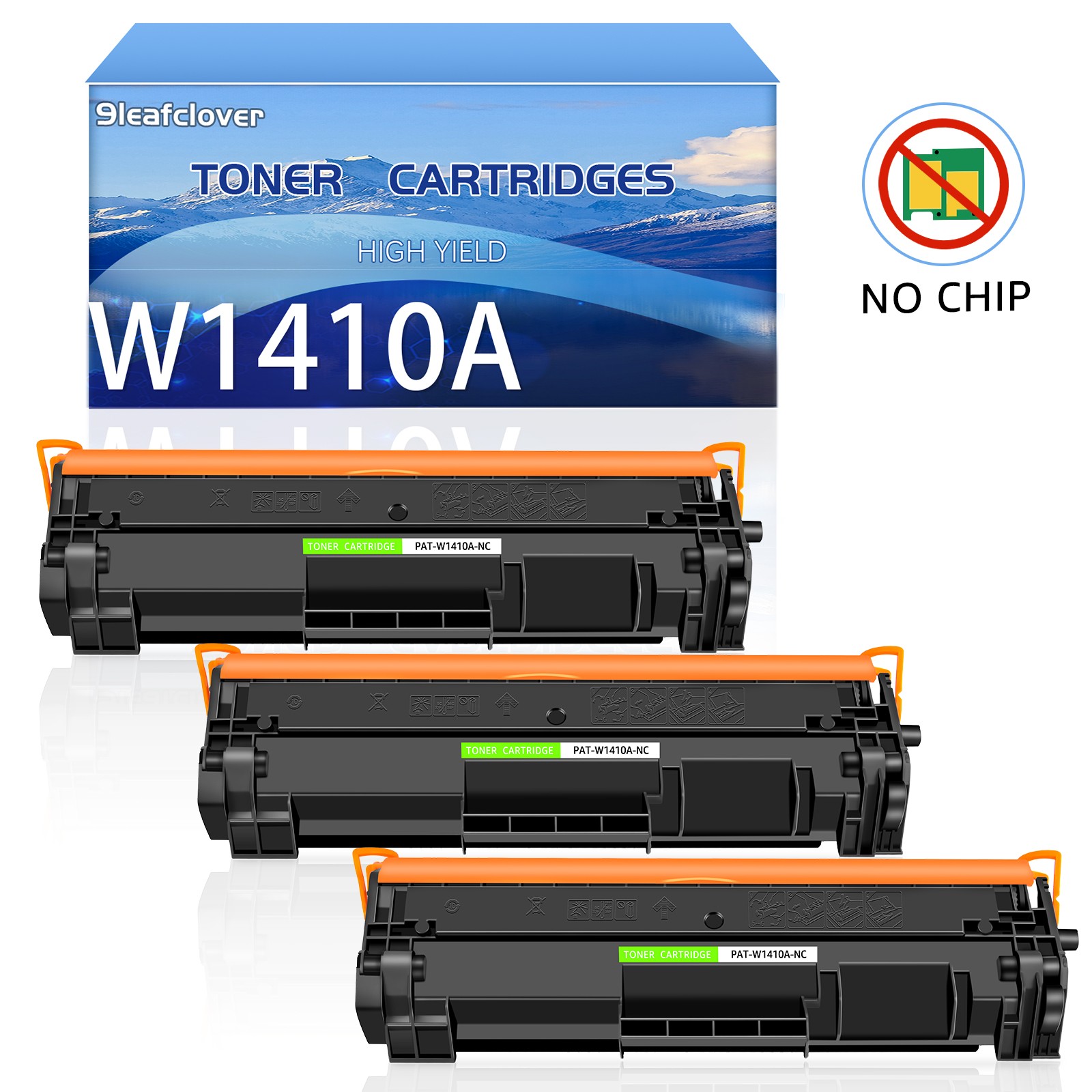 3PK NC 141A Replacement Toner Cartridges for HP M110w M139w M140w Black 950Pages