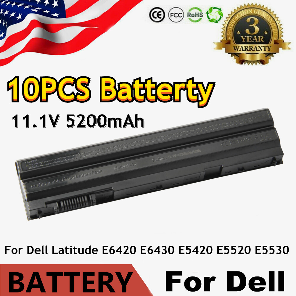 🔥Lot E6540 T54FJ Battery for Dell Latitude E6440 E5430 E5520 E5530 E6420 E6430