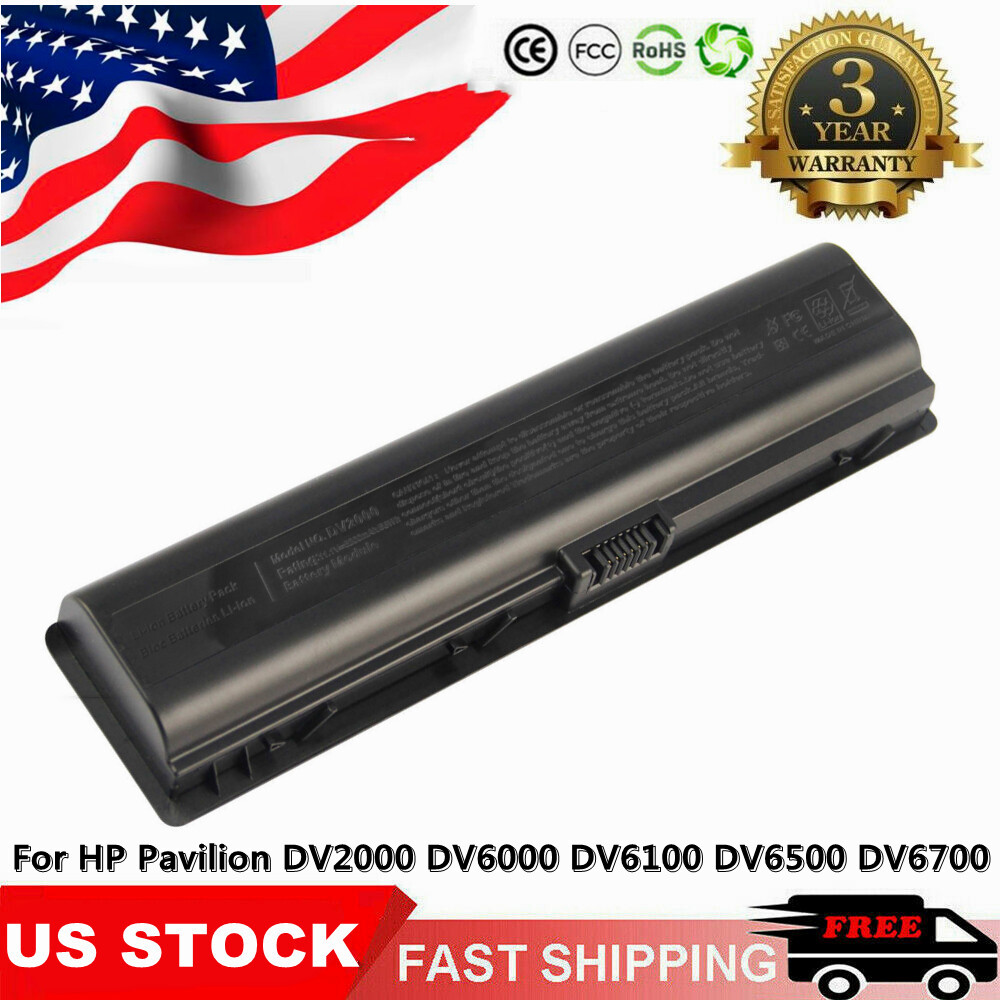 DV2000 Battery for Hp Pavilion dv6000 DV6100 dv6500 dv6700 dv6800 dv2500 dv2700