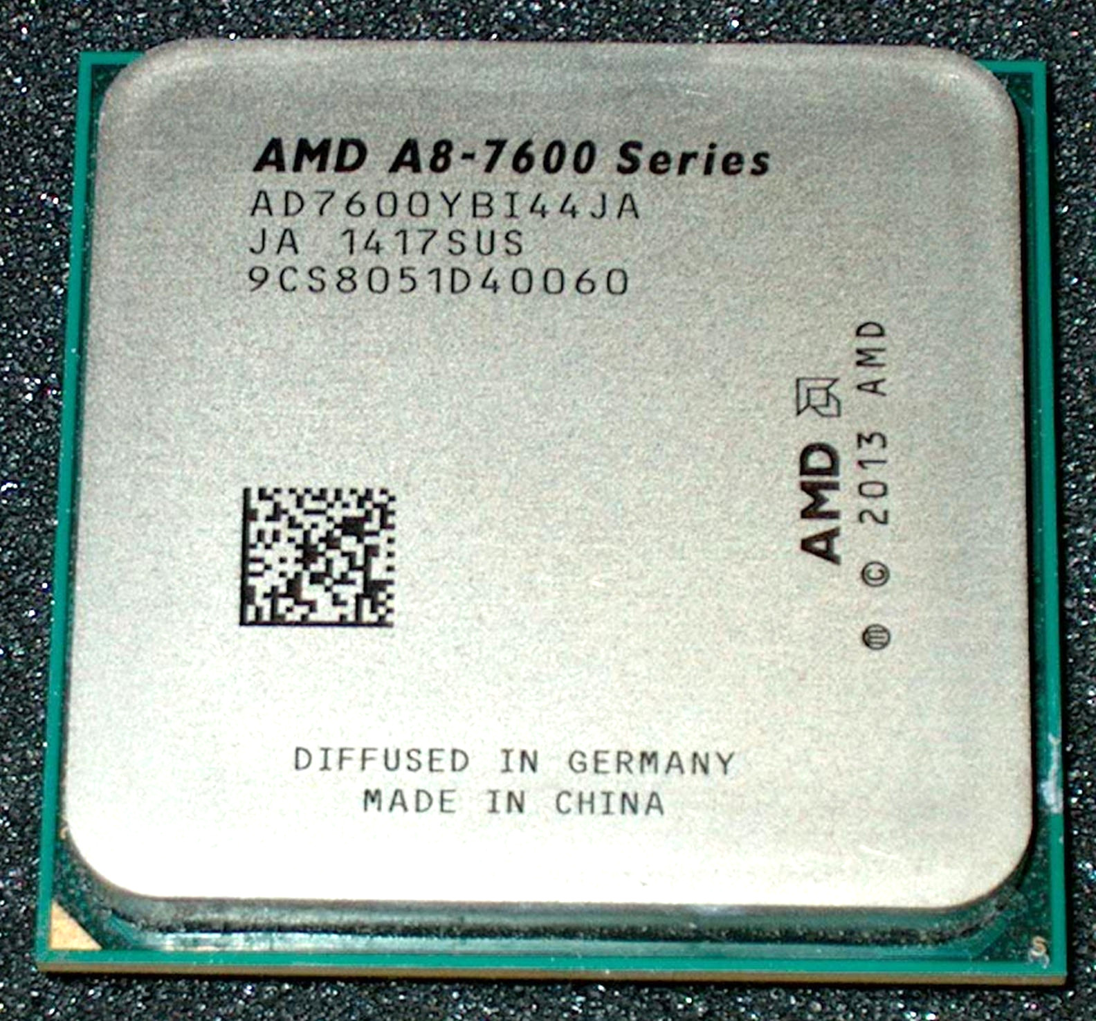 AMD 3.1 GHZ MODEL A8-7600 QUAD CORE PROCESSOR, AD7600YBI44JA, FM2+, US SELLER
