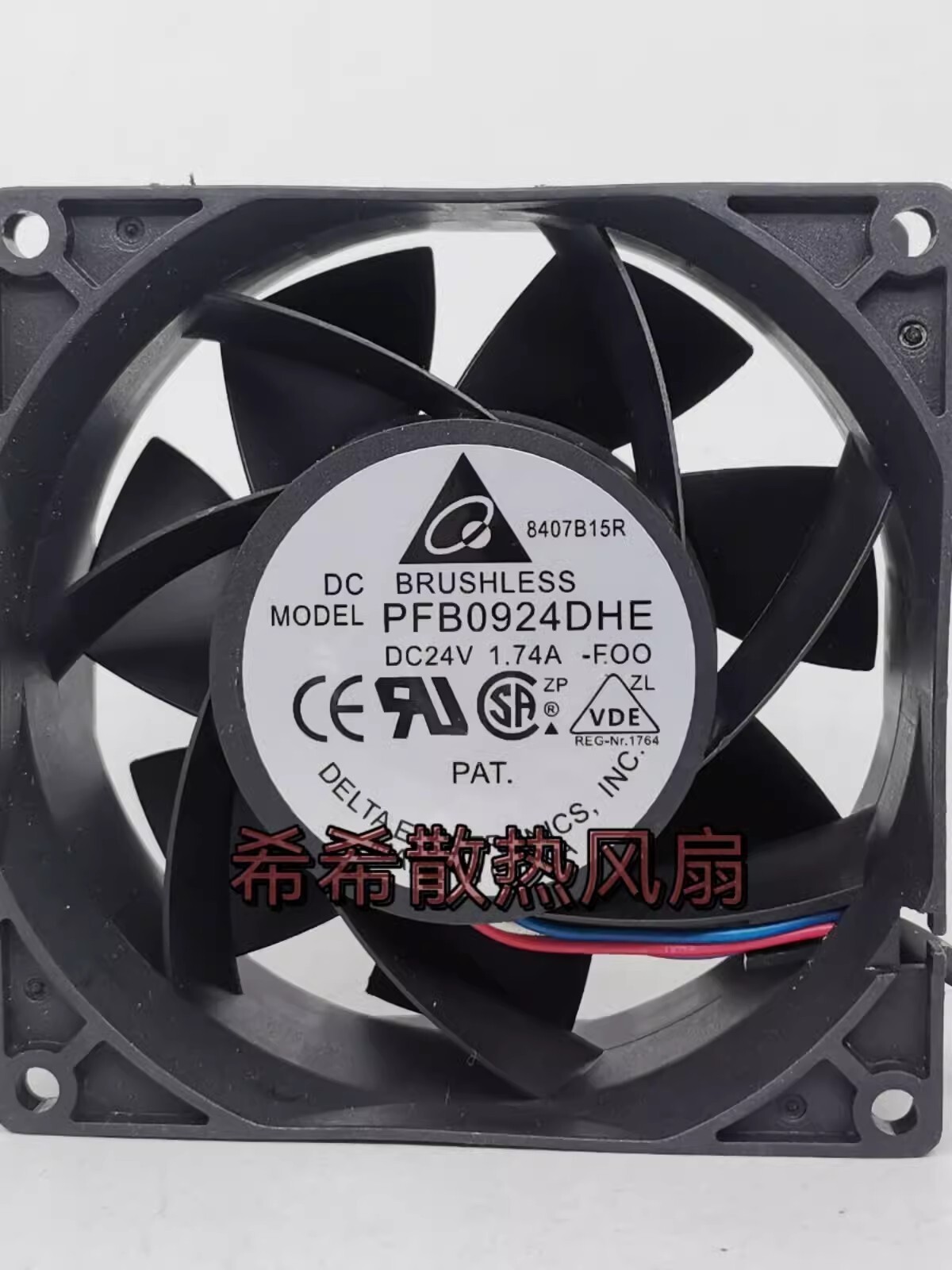 Delta PFB0924DHE 9238 DC24V 1.74A 9CM Inverter Cooling Fan