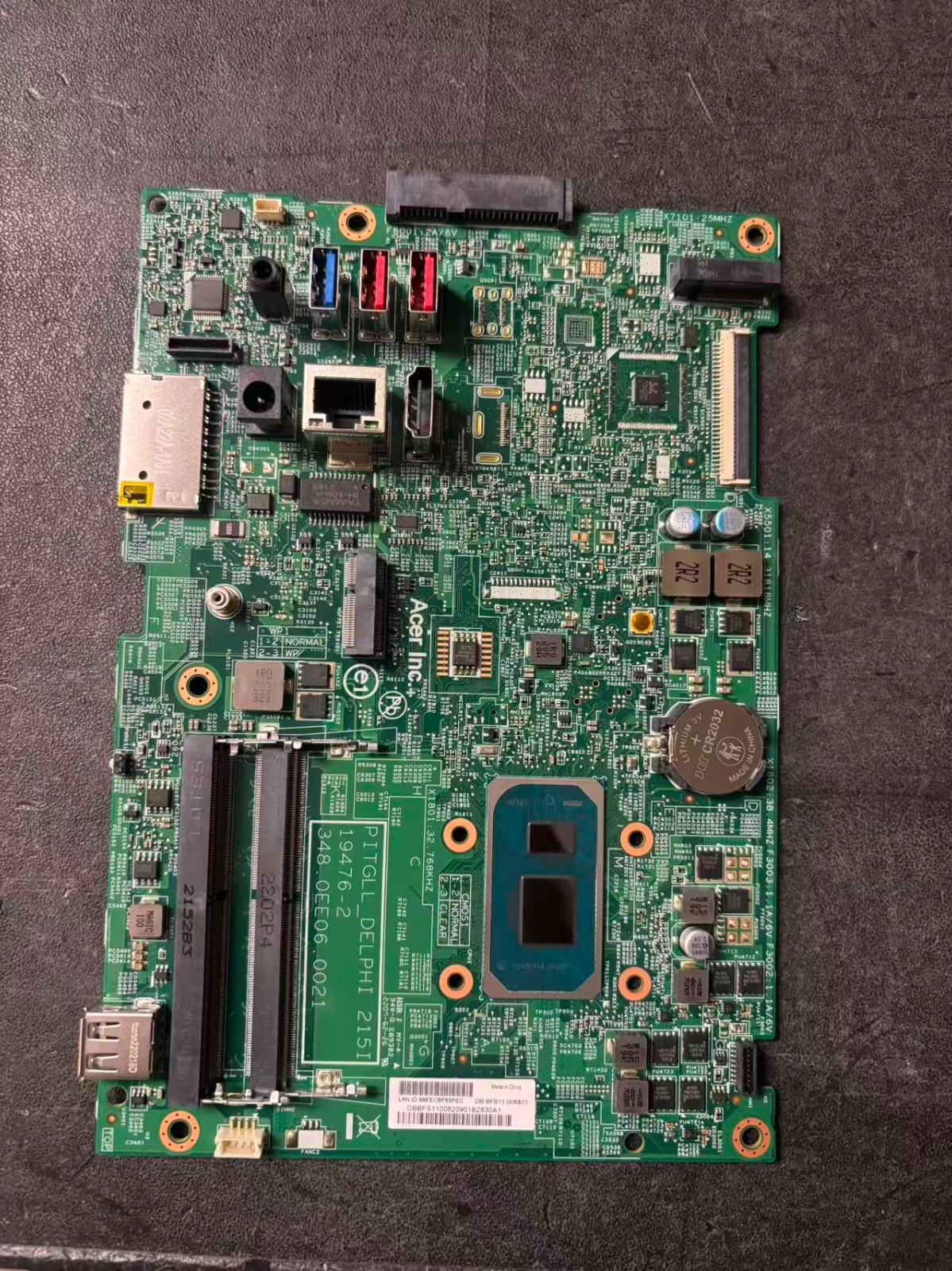 Acer Aspire C24-1650 AIO Motherboard DB.BFS11.008  i5-1135G7 DDR4