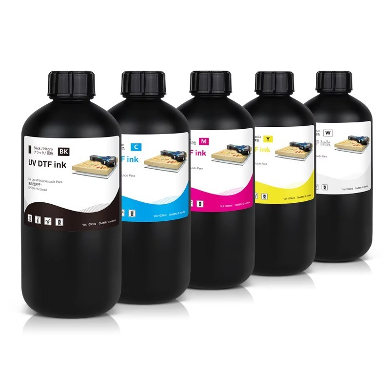6*500ML UV DTF Ink for EPSON XP600 I3200 L1800 TX800 DX5 DX7 L805 printer