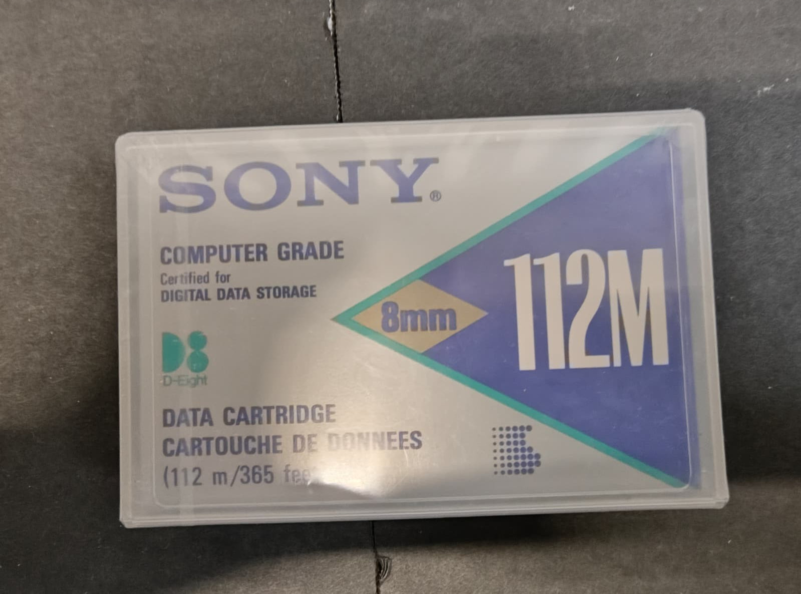 Sony QG112M 5GB 8mm Data Cartridge Tape Lot of 3 (9A/B3) A